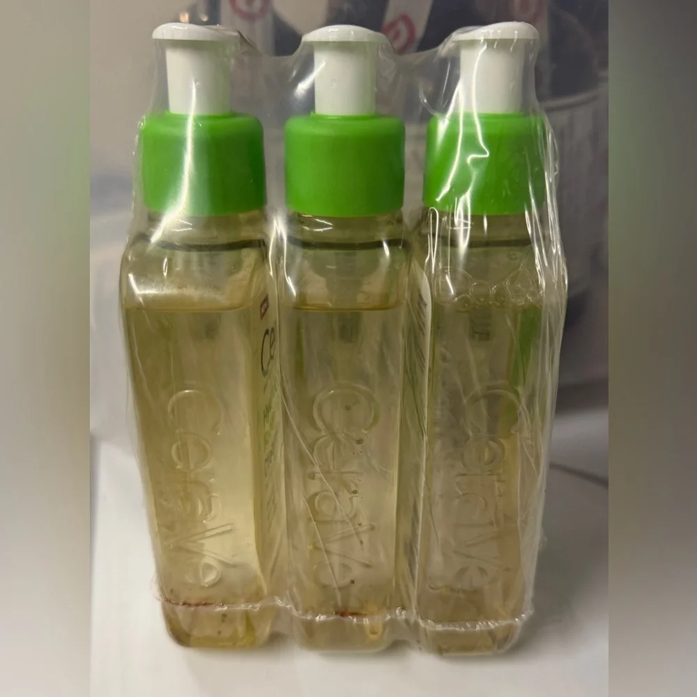 3 PACKS OF CeraVe Hydrating Oil Face Cleanser 8 fl‎ oz